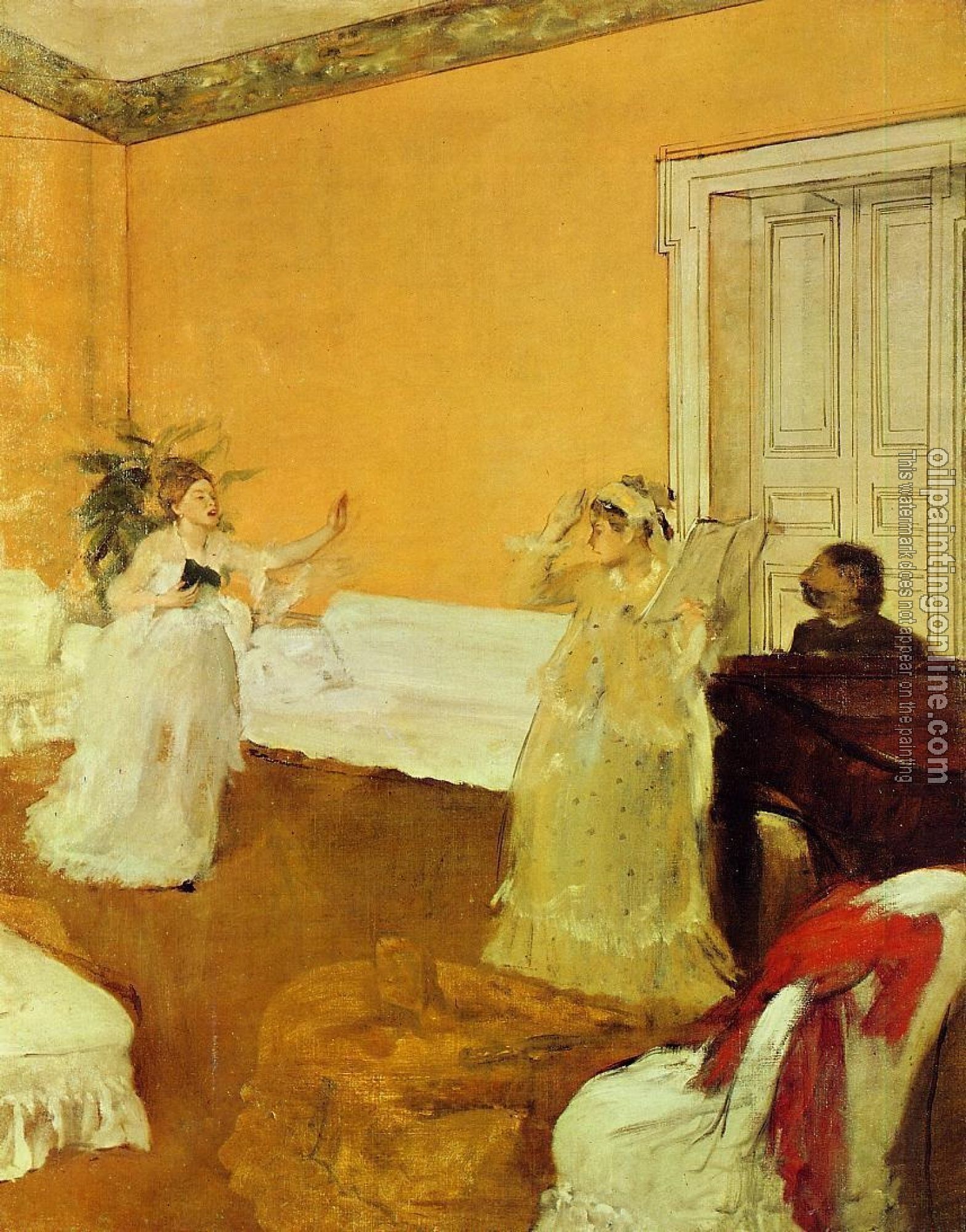 Degas, Edgar - Rehearsal